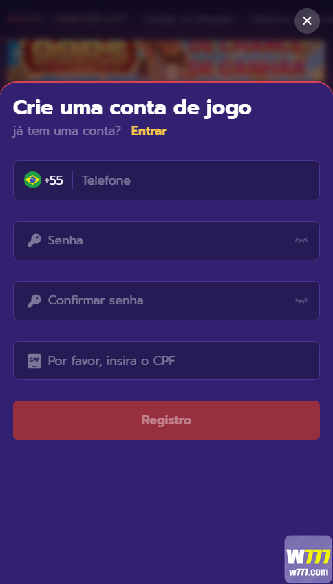 w777.com - acessar em confiável entrada na conta